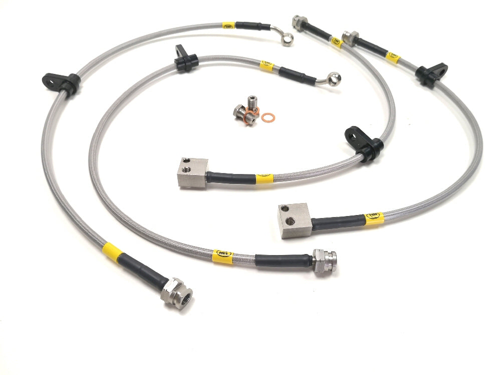 Image of Honda Civic 17+ FK8 TypeR HEL Stainless Brakelines 4x