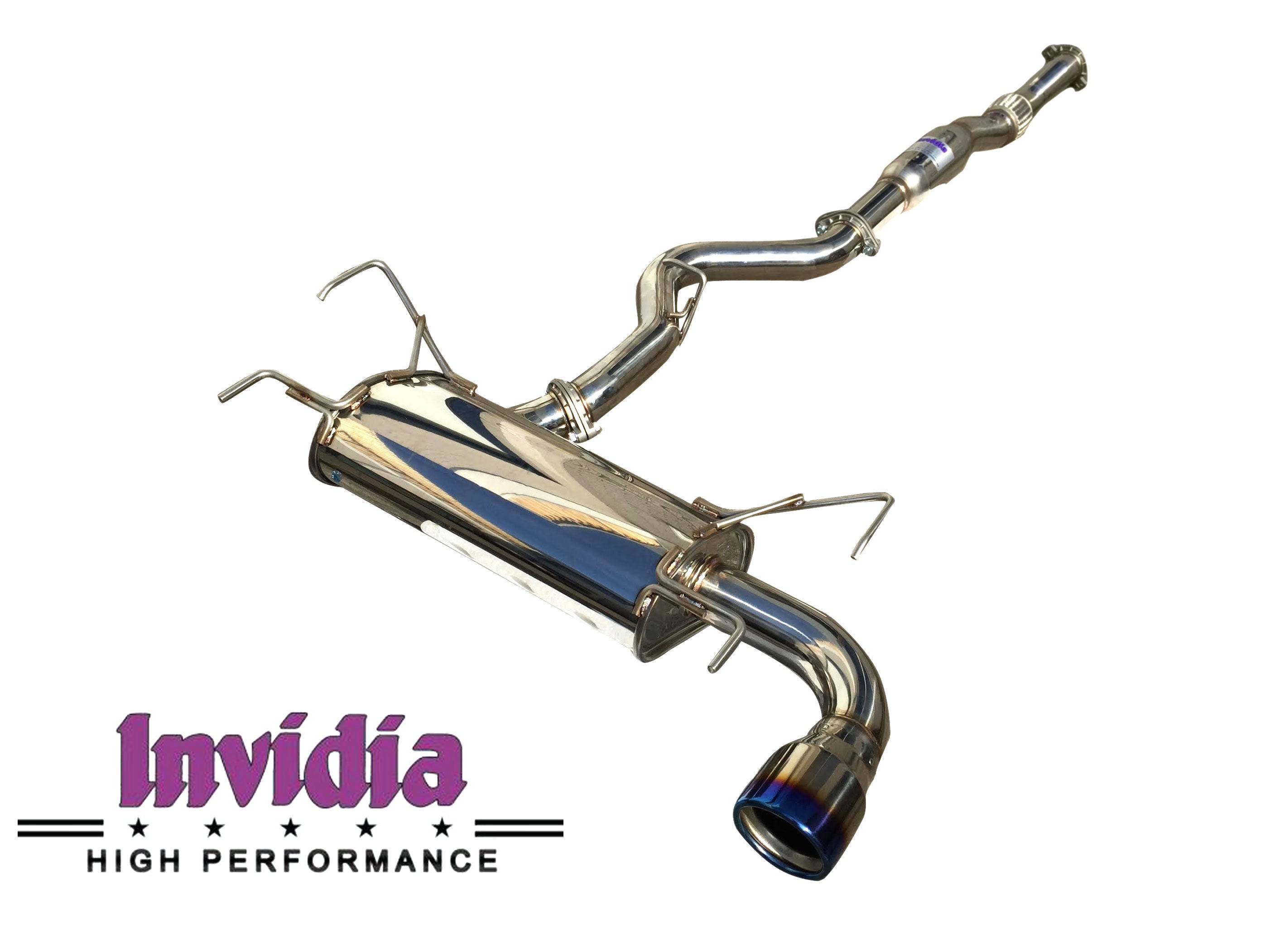 Image of Subaru Impreza 08-14 STI GR Q300 Catback incl TUV [Invidia]