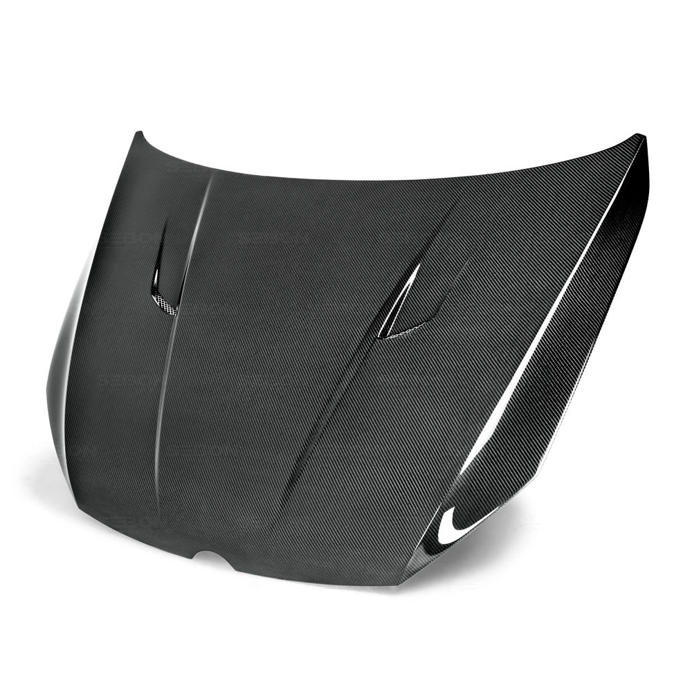 Image of Volkswagen Golf 15-19 (+GTI/R) Seibon TM Carbon Fiber Hood