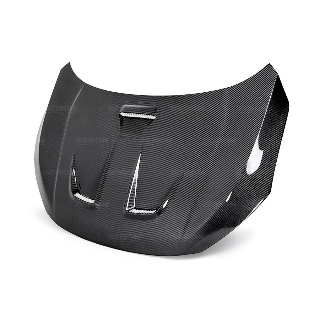 Image of Honda Civic FC/FK 16+ 2/4DR (Not FK8) MR Carbon Hood Seibon