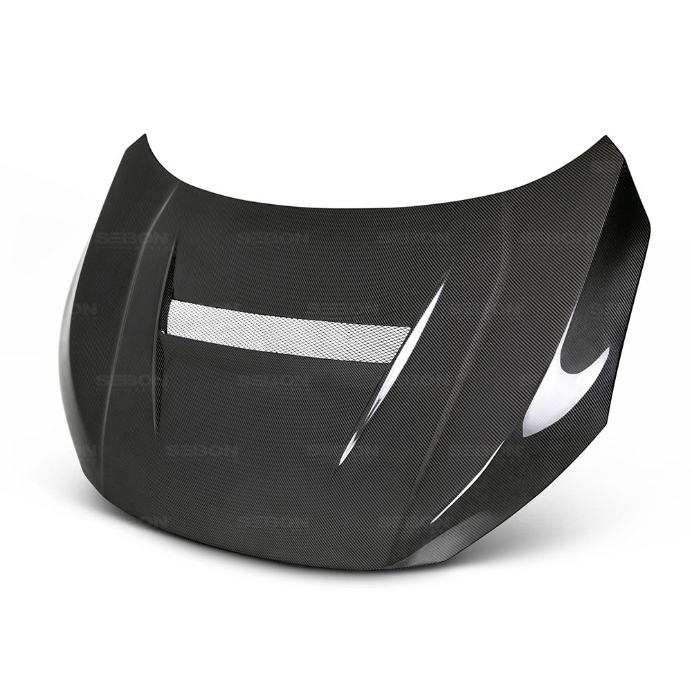 Image of Honda Civic FC/FK 16+ 2/4DR (Not FK8) VS Carbon Hood Seibon
