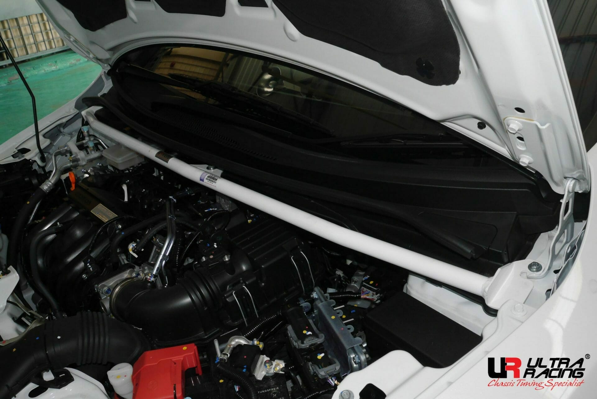 Image of Honda Jazz/Fit GK14+ UltraRacing 3Point Front Upper Strutbar