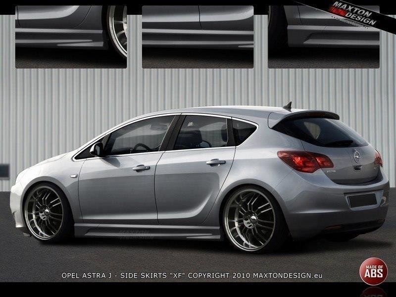 Image of Side Skirts Opel Astra J XR >