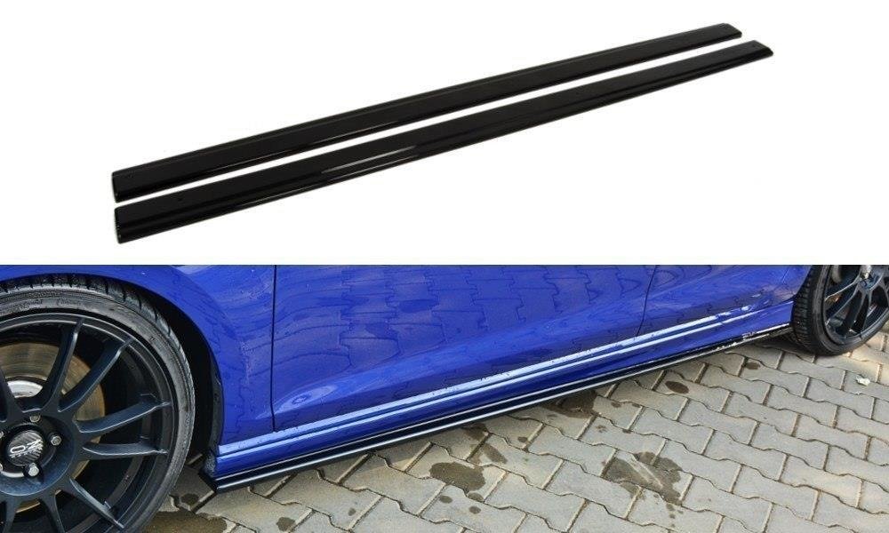 Image of Side Skirts Diffusers V.1 VW Golf 7 R / R-Line - Textured