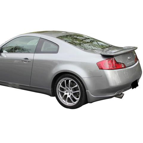 Image of Nissan 350Z 02-09 Achterbumperlip / Doppen (set van 2) PU [ZES]