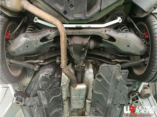 Image of Mercedes C-Class/ AMG 07+ W204 Ultra-R Rear Lower Brace