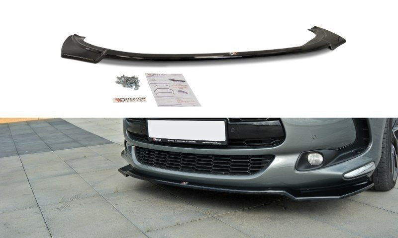 Image of Front Splitter V.1 Citroen DS5 Facelift - Textured