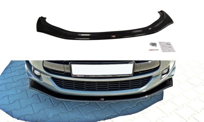Image of Front Splitter V.2 Citroen DS5 Facelift - Textured