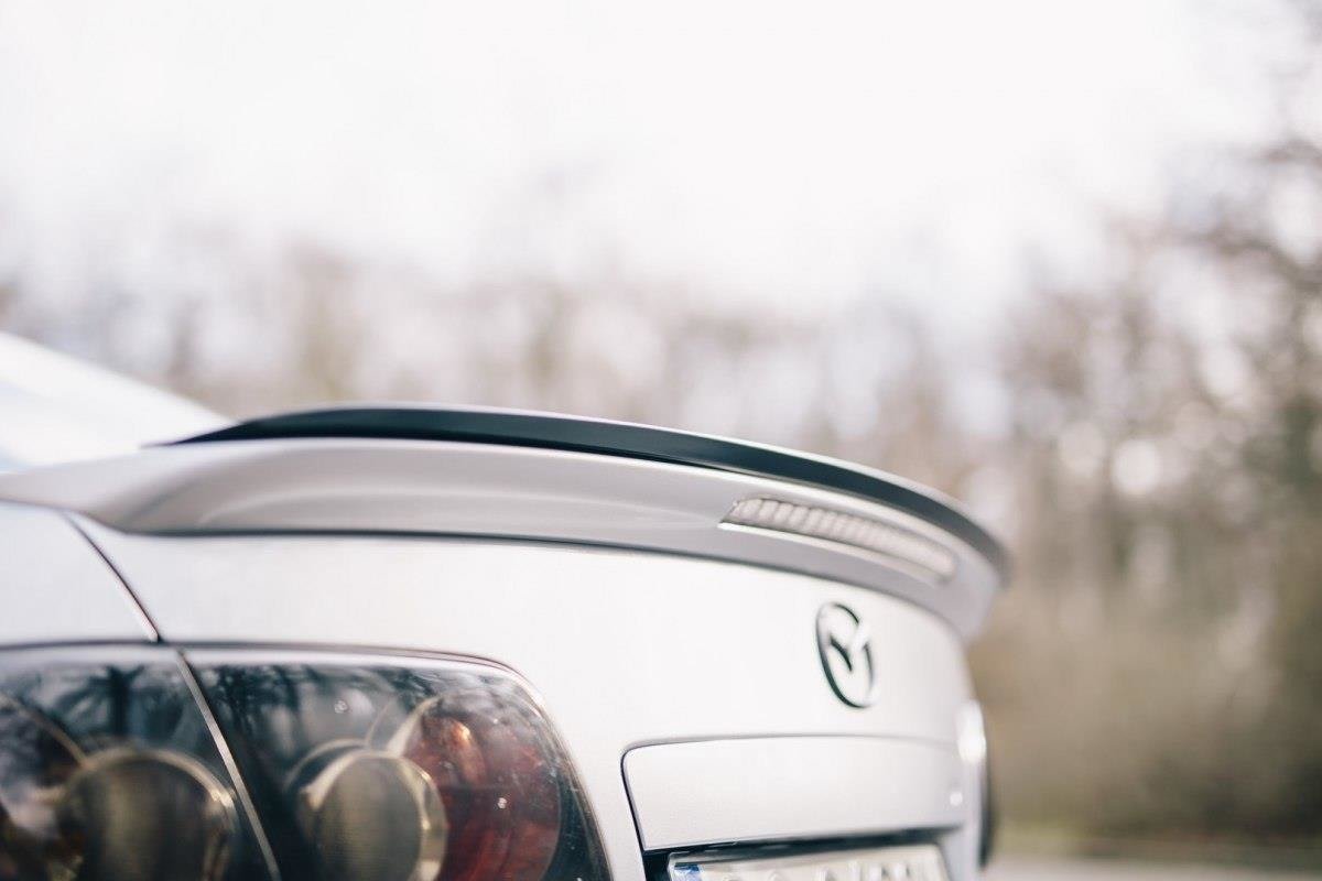 Image of Spoiler Extension Mazda 6 MK1 MPS - Textured
