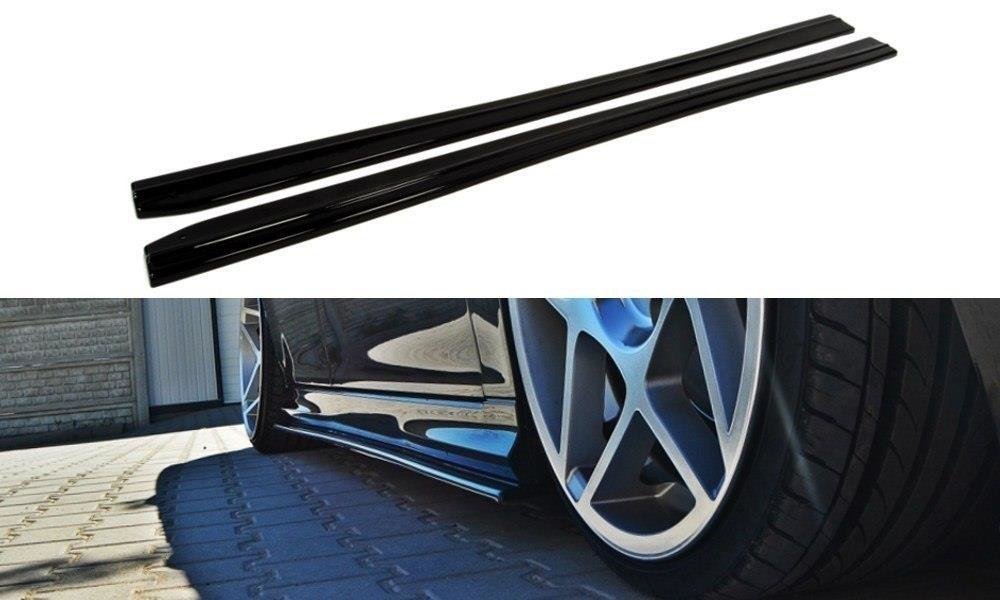 Image of Side Skirts Diffusers Saab 9-3 Turbo X/ Aero Facelift-GB