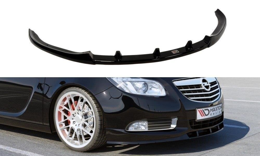 Image of Front Splitter Opel Insignia OPC Line Nurburg - Textured