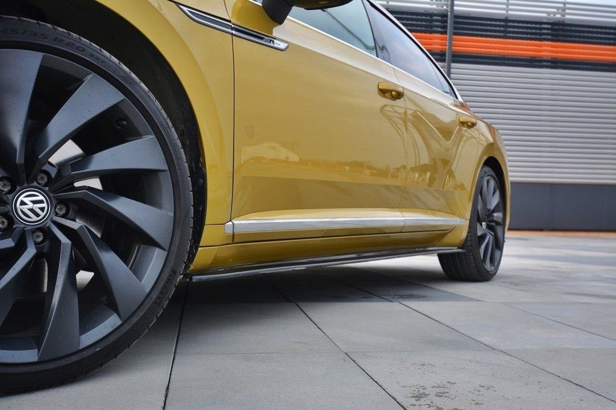 Image of Side Skirts Diffusers VW Arteon - Gloss Black