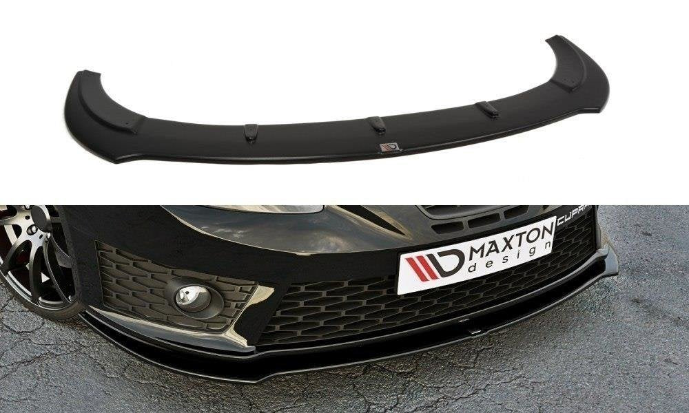 Image of Front Splitter V.1 Seat Leon MK2 Cupra FR (Facelift)-T