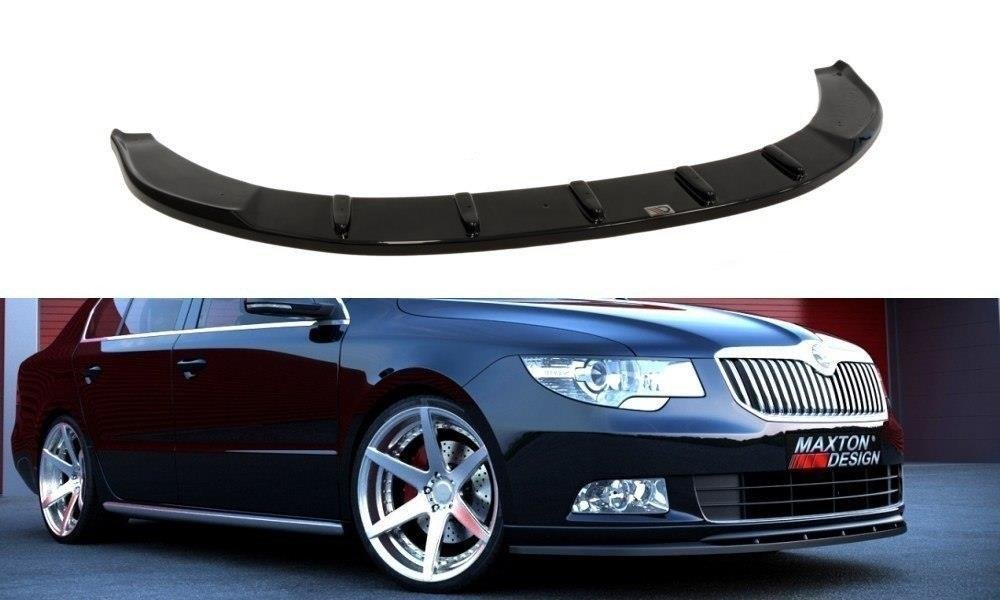 Image of Splitter Skoda Superb Ii (For Sport Bumper Spoiler)-CL