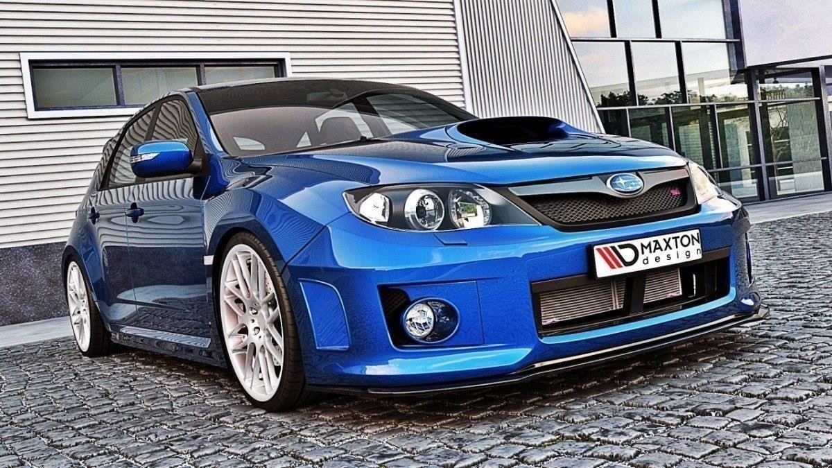 Image of Front Splitter Subaru Impreza WRX STi 2011-2014-CL