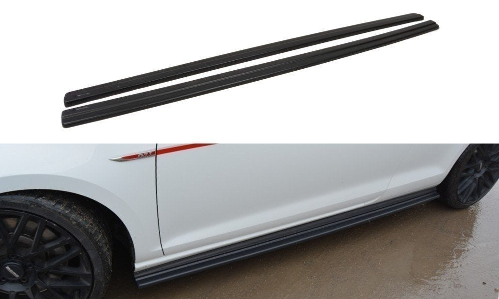 Image of Side Skirts Diffusers VW Golf VII GTi Preface/Fl (Wide)-GB