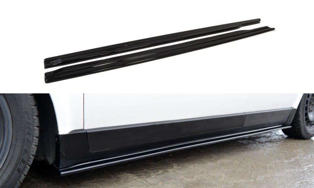 Side Skirts Diffusers VW Passat B5 - Gloss Black