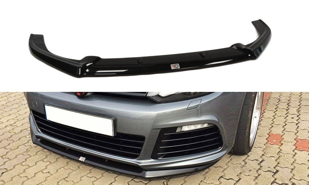 Image of Front Splitter VW Golf Vi R Cupra Look - Textured