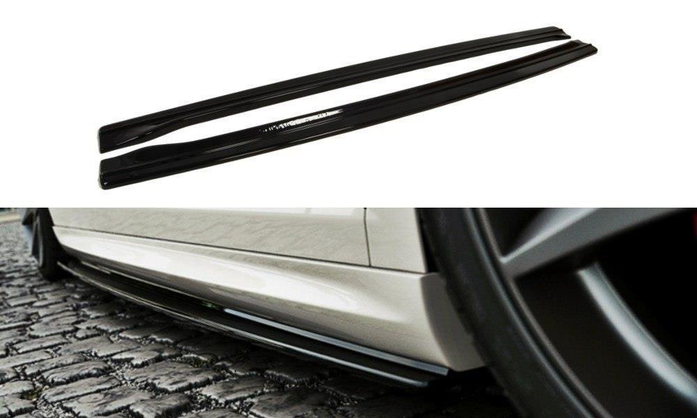 Image of Side Skirts Diffusers VW Passat CC R36 R-Line (Preface)-GB