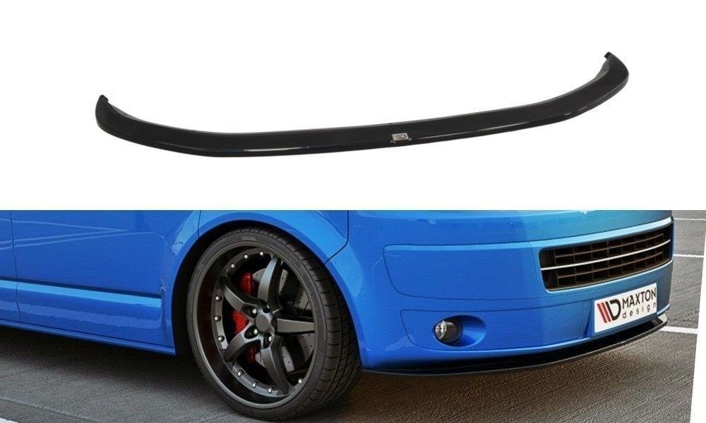 Image of Front Splitter VW T5 (Facelift) Ver.2 - Textured
