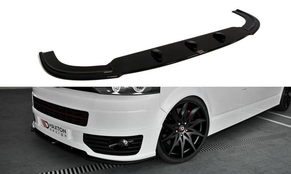 Image of Front Splitter VW T5 Sportline - Textured