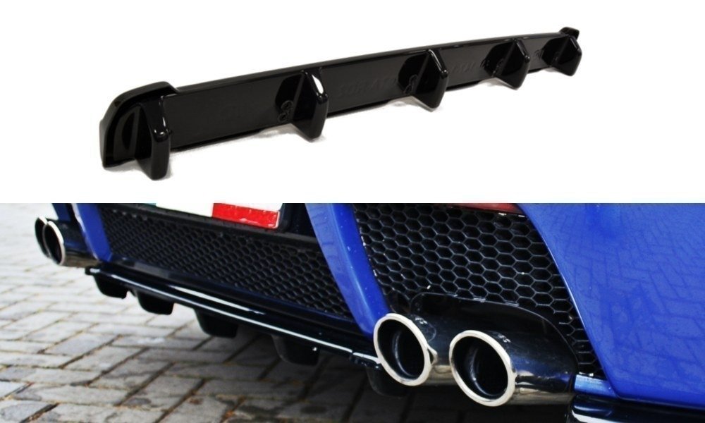 Image of Central Rear Splitter Alfa Romeo 147 GTA (With Vertical Bars