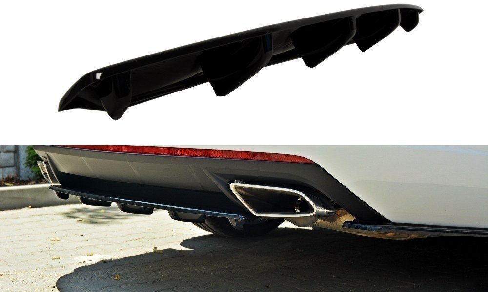 Image of Central Rear Splitter Skoda Octavia III RS Preface/Facelift-