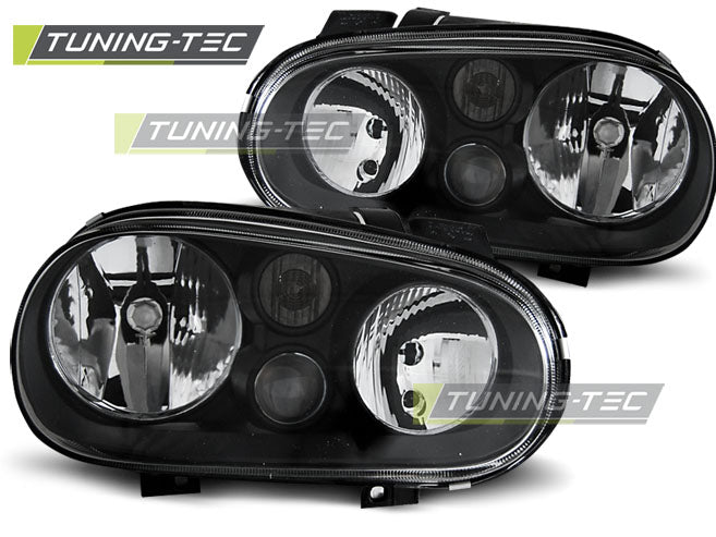 Image of VW Golf 4 97-09 Headlights Black