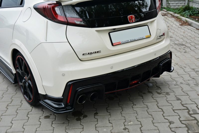 Image of Honda Civic Type R FK2 15+ MXT Rear Bumper Add-ons ABS MOLET