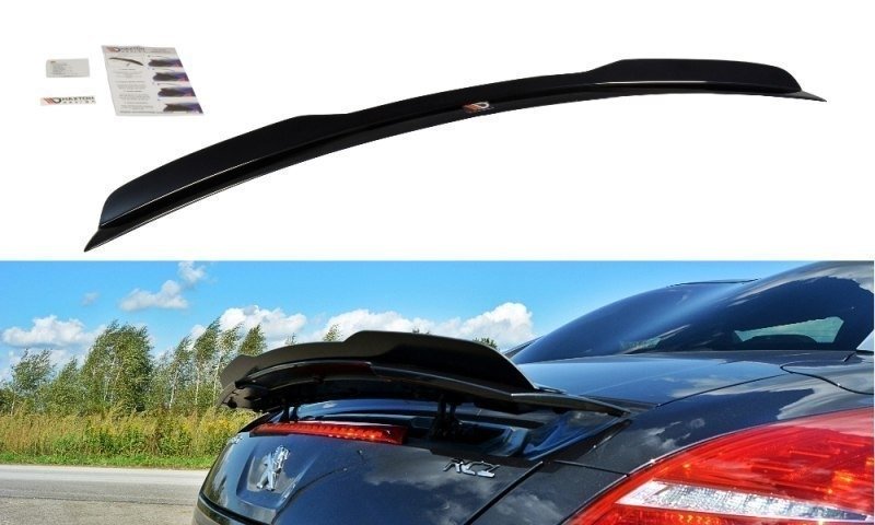 Image of Spoiler Extension Peugeot RCZ - Textured