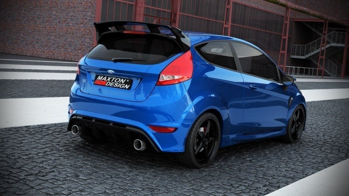 Image of Roof Spoiler Ford Fiesta MK7 Facelift Model (Focus RS Look)-
