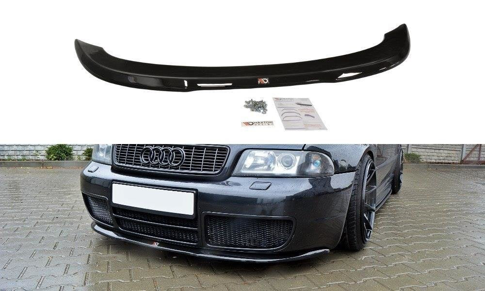 Image of Front Splitter Audi S4 B5 - Gloss Black