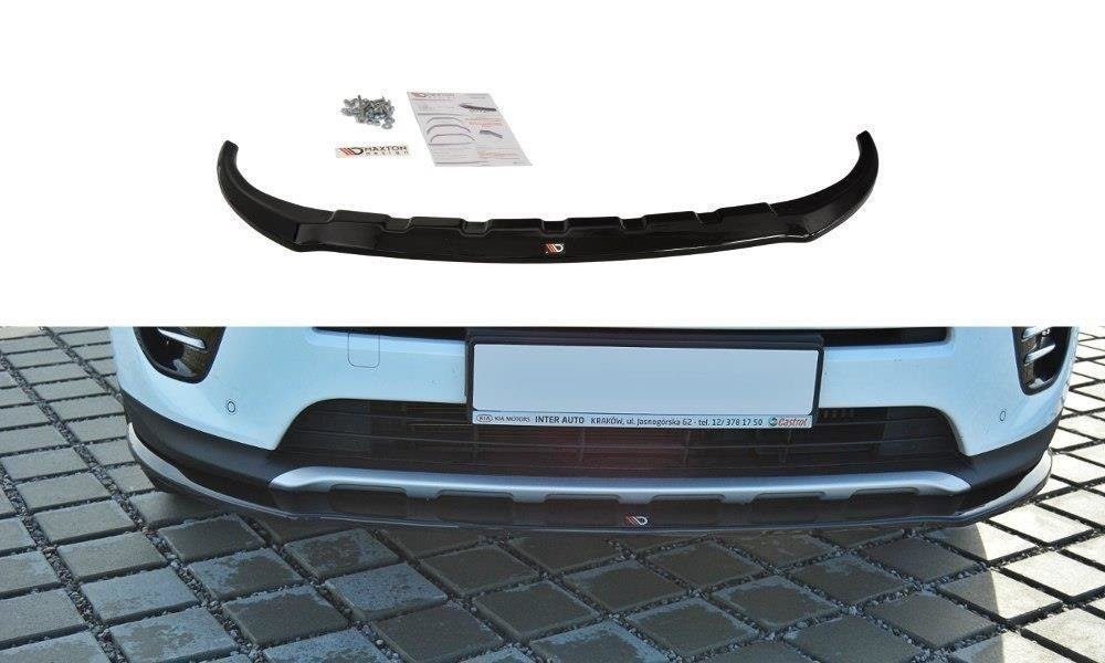 Image of Front Splitter Kia Sportage MK4 GT-Line - Gloss Black