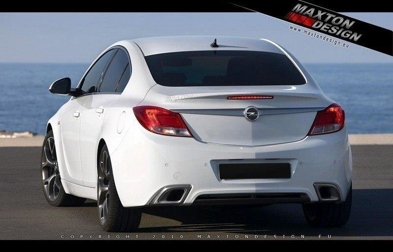Image of Rear Spoiler Opel Insignia Saloon - Primed