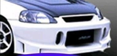 Image of Front Bumper 2 Honda Civic Vi Preface Model - Primed