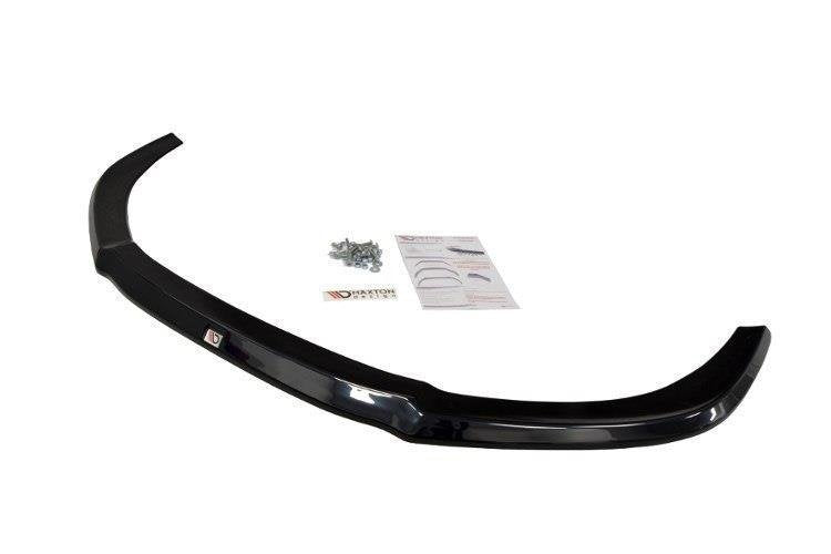 Image of Front Splitter V.2 Audi S8 D4 FL - Gloss Black
