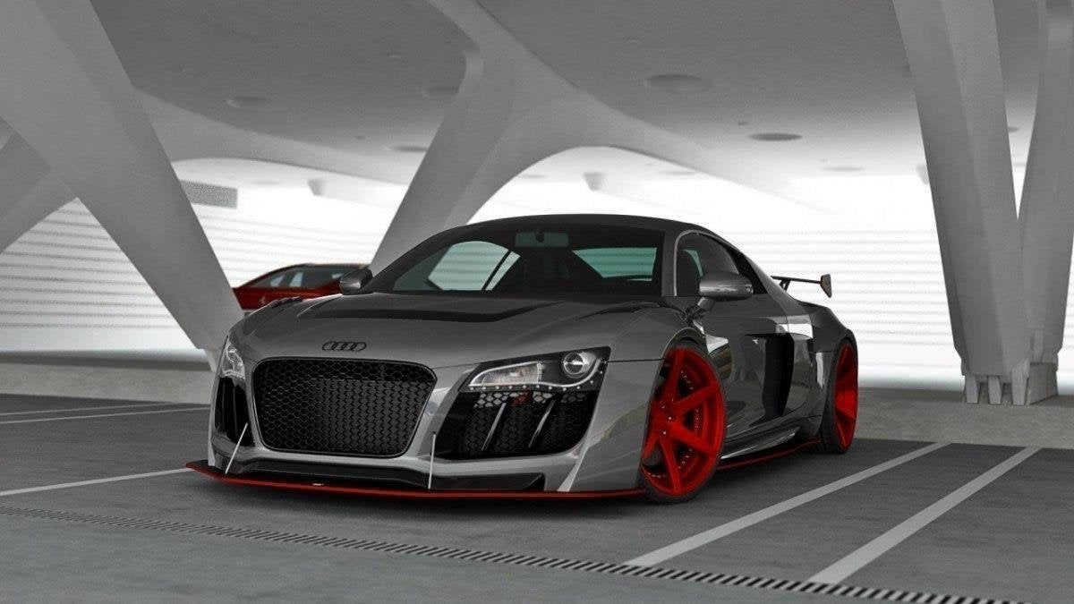 Front-Bumper-Audi-R8-I---Primed