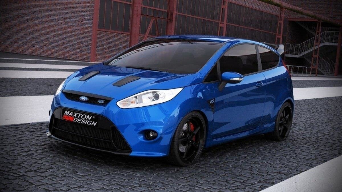 Image of Front Bumper Fiesta MK7 Facelift (Focus RS Look) - Primed