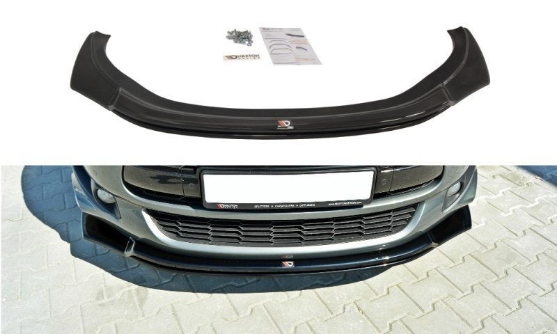 Image of Front Splitter V.3 Citroen DS5 Facelift - Gloss Black