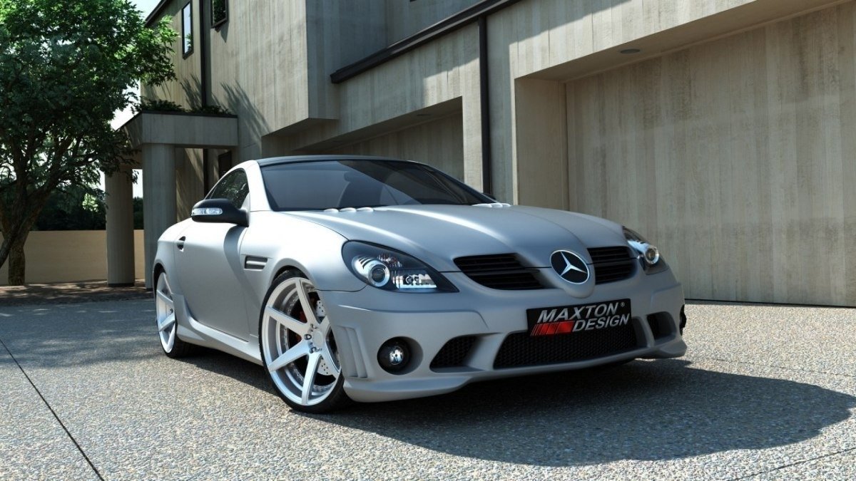 Image of Front Bumper Mercedes SLK R171 AMG 204 Look - Primed