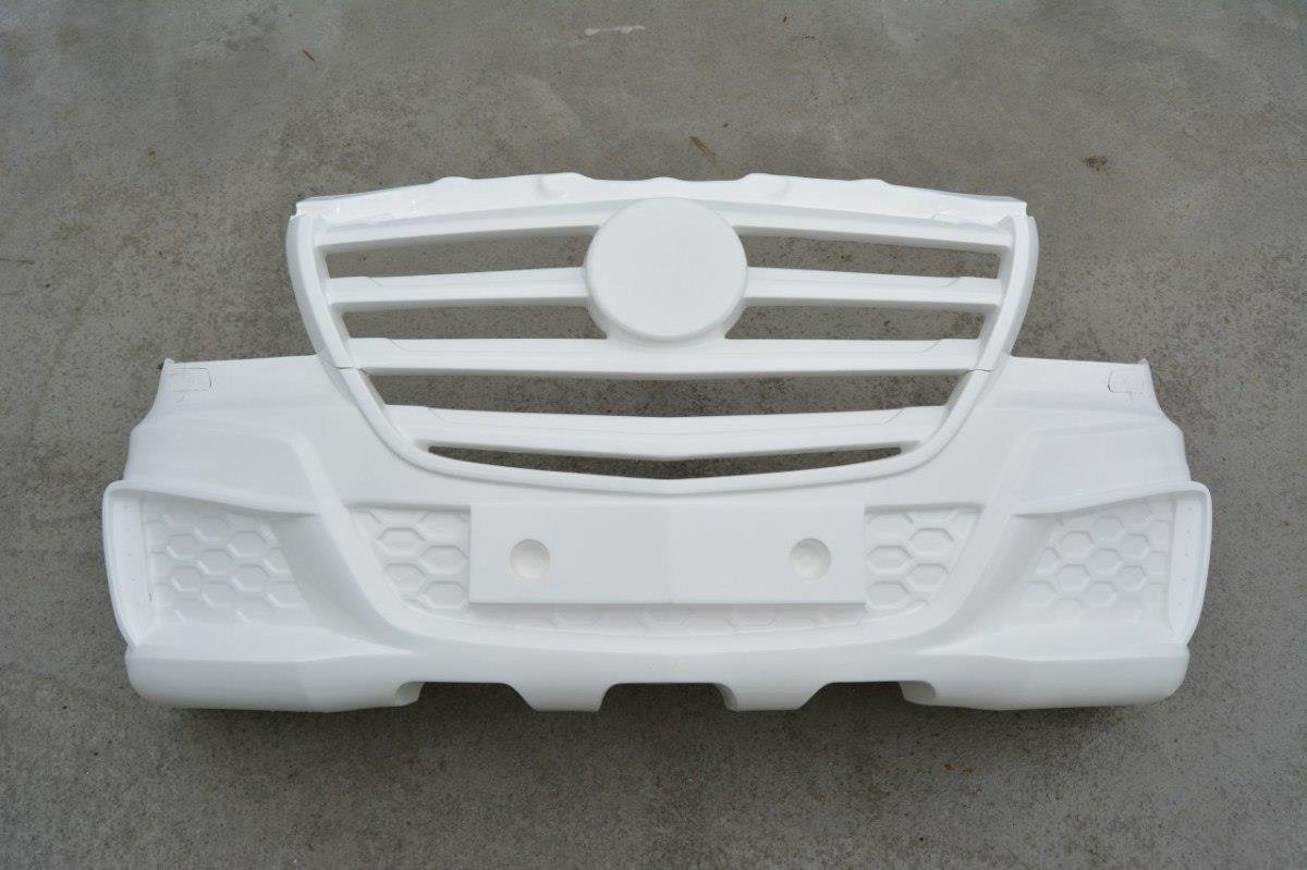 Image of Front Bumper Mercedes Sprinter 2013-Up (+ Separate Grill)-P