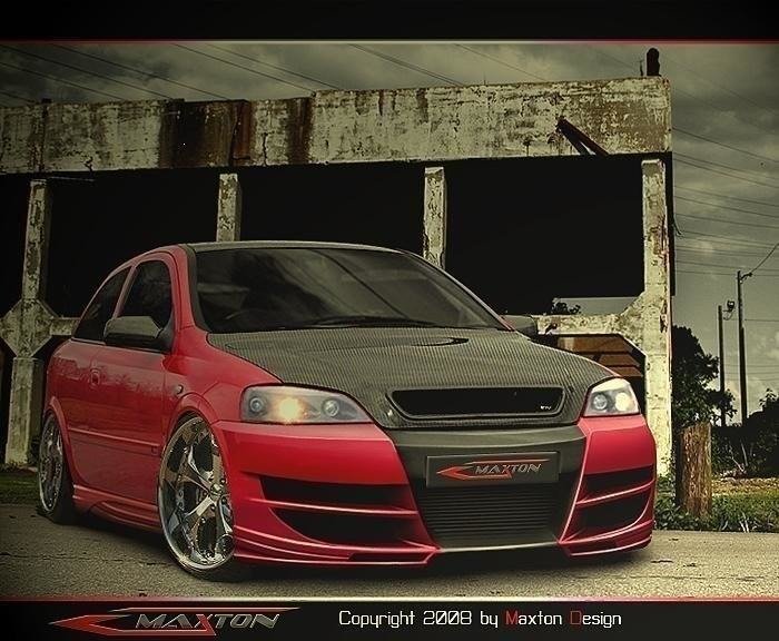Image of Front Bumper Opel Astra G Inferno - Primed