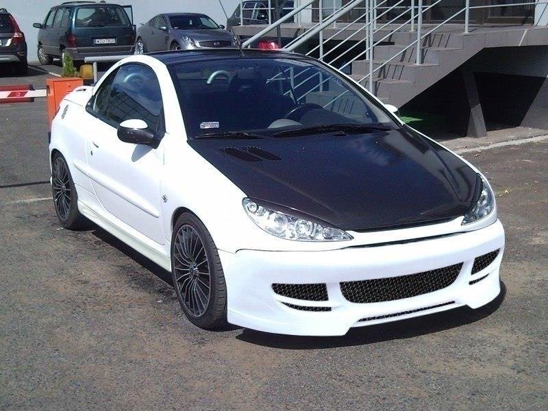 Image of Front Bumper Peugeot 206 - Primed