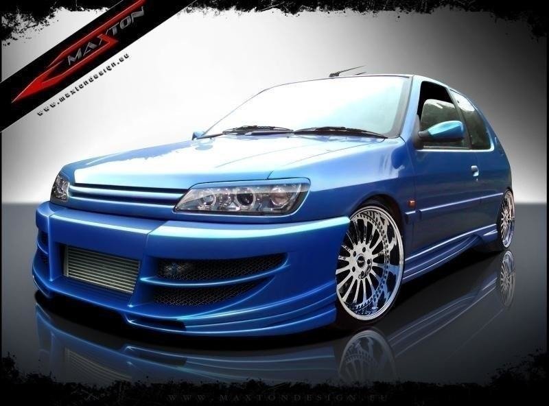 Image of Front Bumper Peugeot 306 Inferno Phase 1 - Primed
