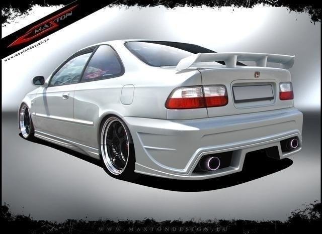 Image of Rear Bumper Inferno Civic Vi Coupe / Saloon - Primed