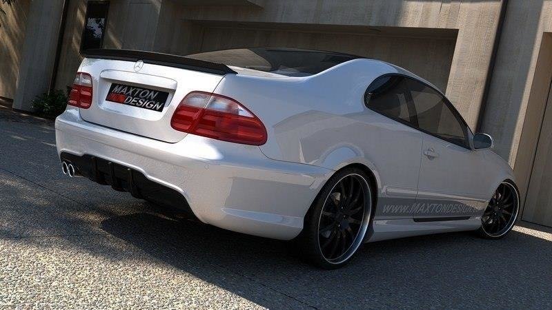 Image of Rear Bumper Mercedes CLK W208 - Primed