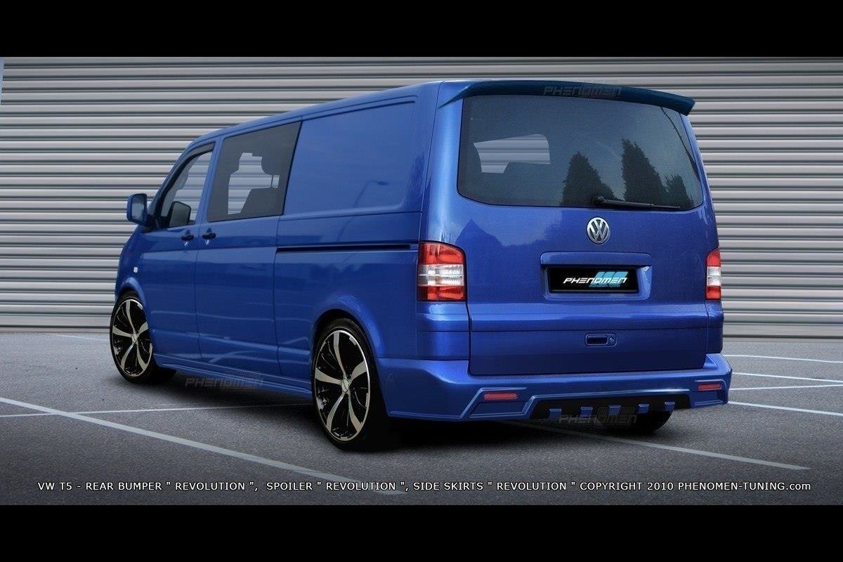 Image of Rear Bumper VW T5 Revolution Tuv Teilgutachten - Primed