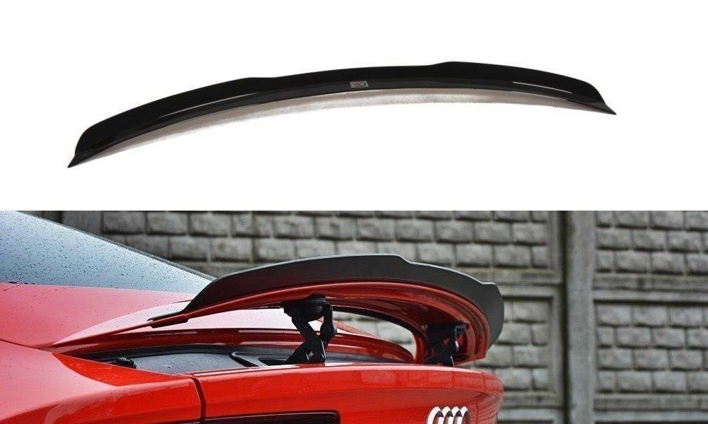 Image of Spoiler Extension Audi A7 S-Line (Facelift) - Gloss Black