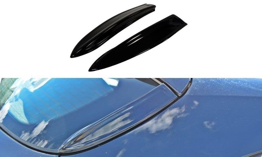 Image of Rear Side Spoiler Extension Opel Astra H (For OPC / VXR)-GB