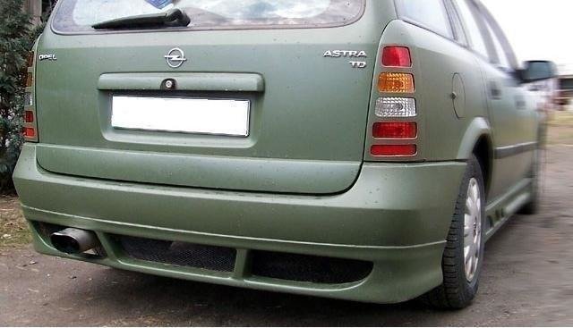 Image of Rear Bumper Extension Opel Astra G Estate - Not Primed